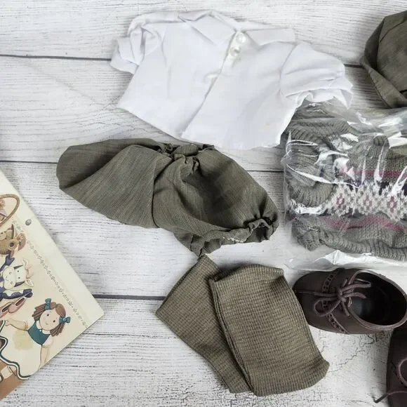 Vintage THT 1993 Bear Outfit Grandpa Professor Gentleman Tender Heart Treasures - Picture 5 of 7